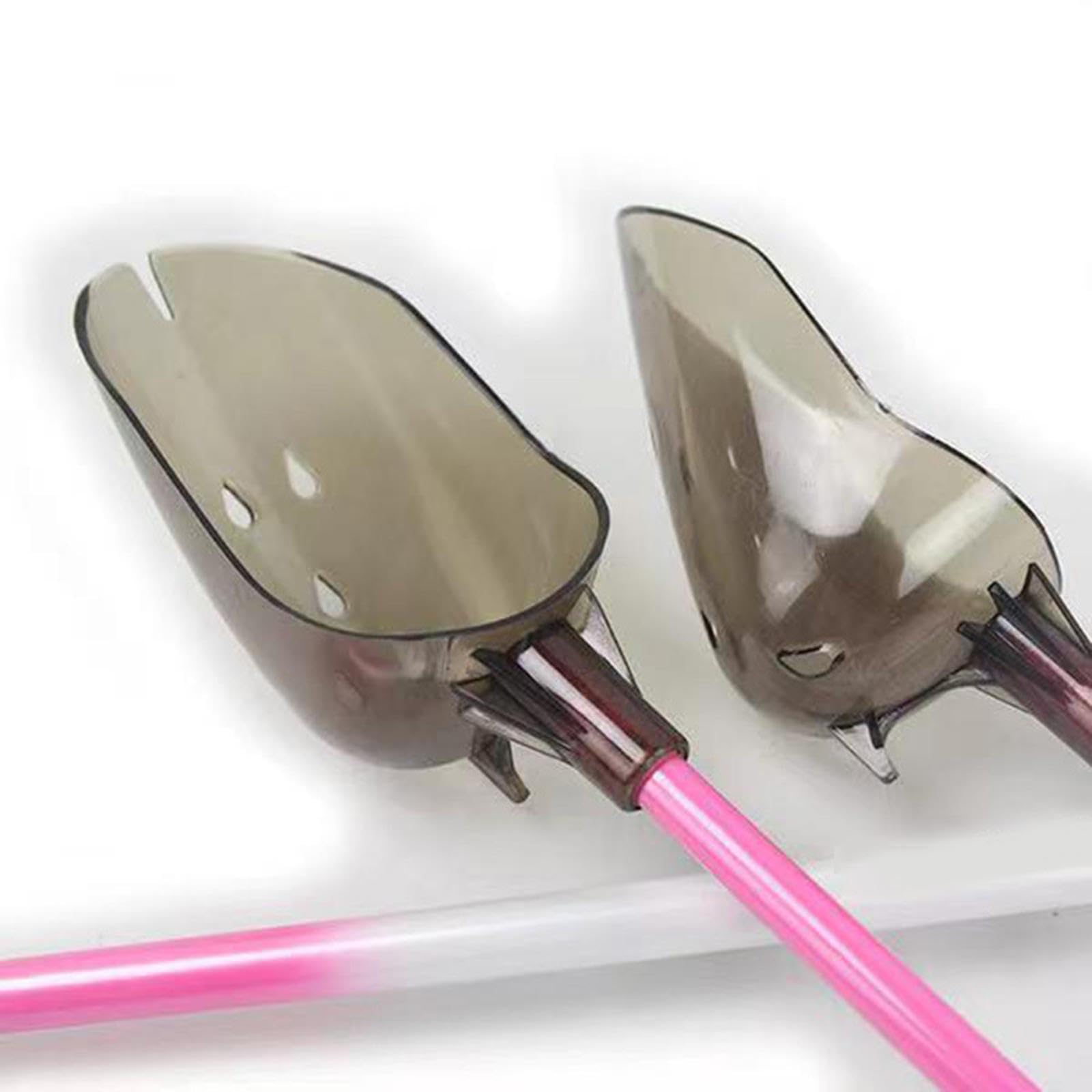Baiting Throwing Spoon avec Design Ventilation Trous Outil de Lancer Cuillère Appât Poignée Ergonomique en Carbone Adapté Pêche en Rivière et Cadeau
