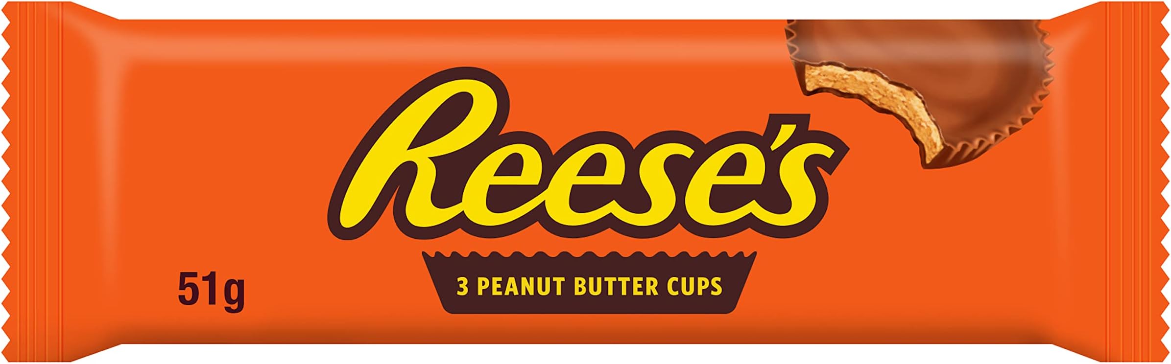 Reese's 3 Chocolate Peanut Butter Cups, 51 gm