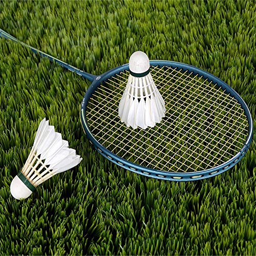 Naturfederbälle Mizomor 12 Stück Gänsefeder Badminton Federbälle