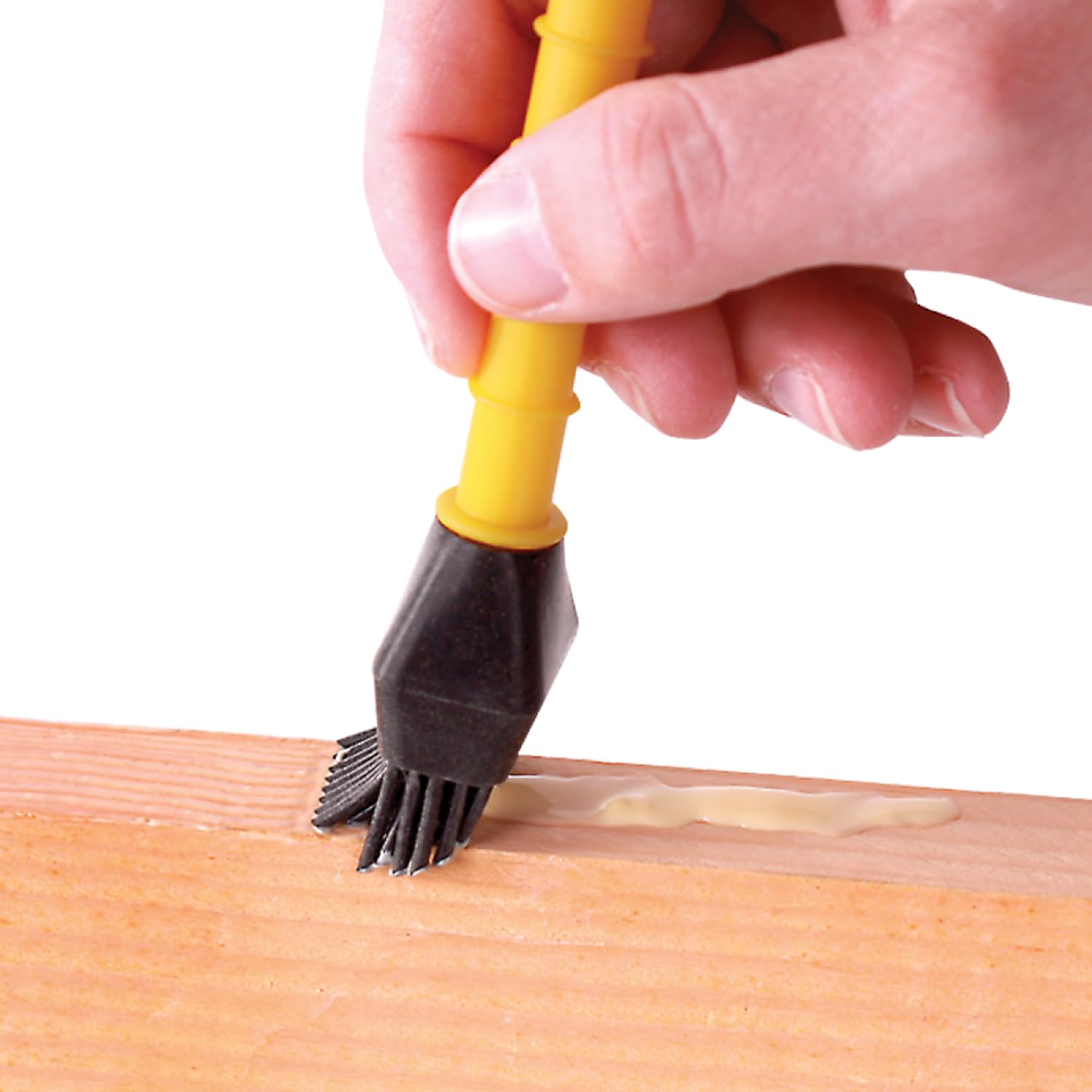 2 x Titebond II Premium 473 ml Holzleim wetterfest, Holzkleber für den Innen und Außenbereich + Titebrush Leimapplikator, Leimpinsel, schwarz