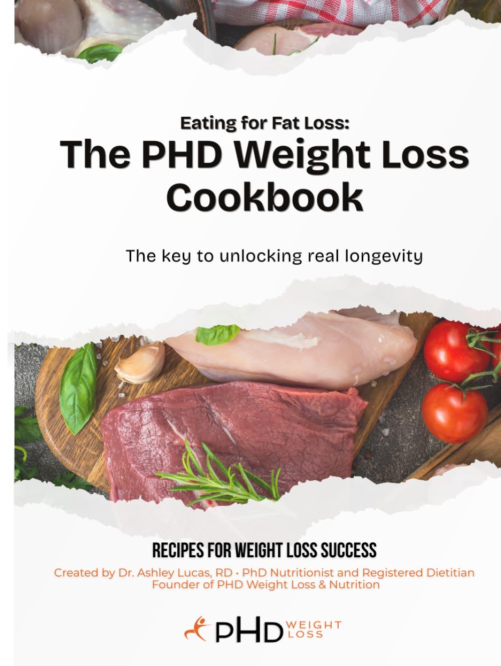 Eating for Fat Loss: The PHD Weight Loss Cookbook: The key to unlocking real longevity      Hardcover – April 15, 2026