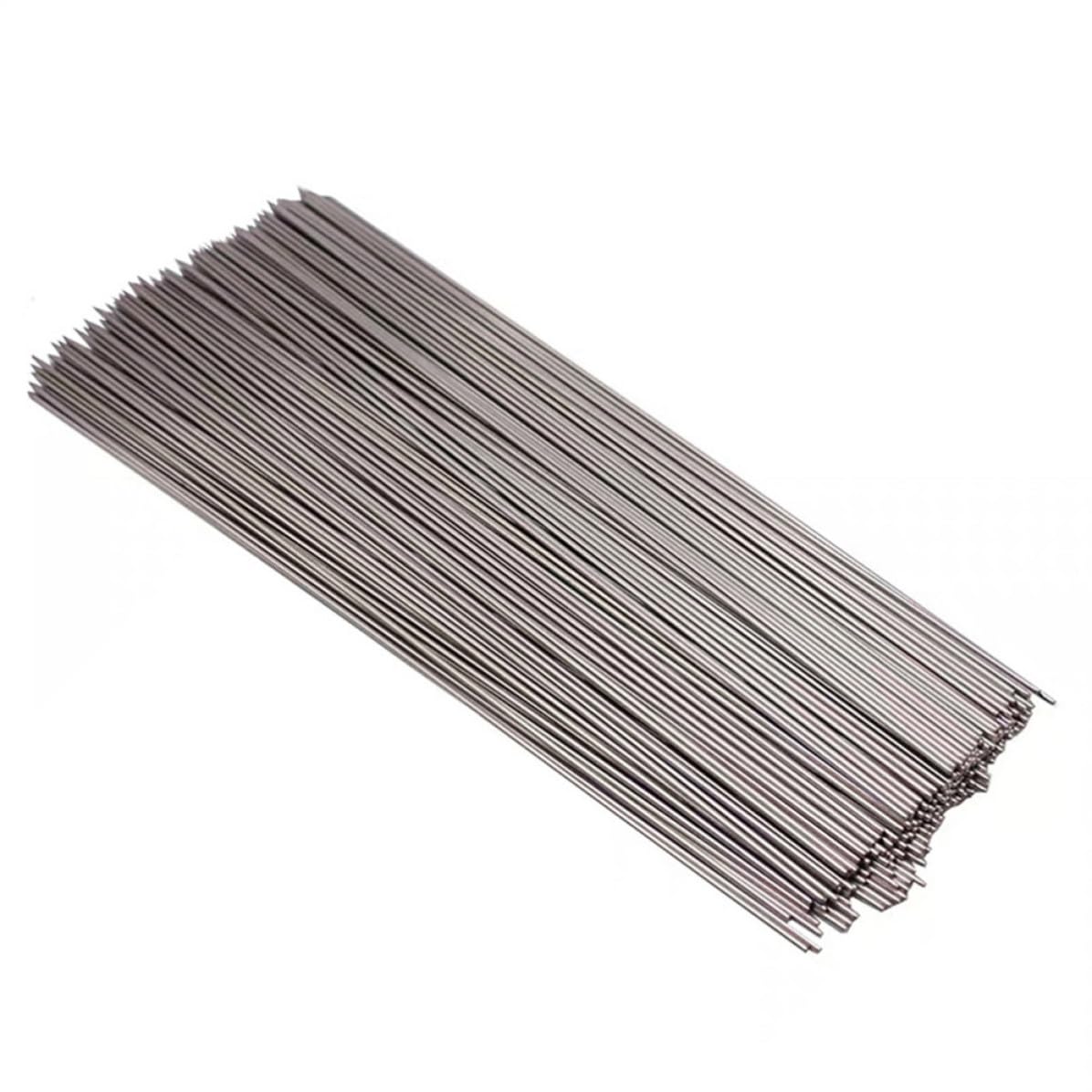 CRAFTHROU 100 Pezzi Spiedini Bbq in Metallo Inossidabile Riutilizzabili Spiedini Rotondi Spessi Lunghi per Barbecue Esterno Resistenza Alta Temperatura e Corrosione per Picnic e Campeggio