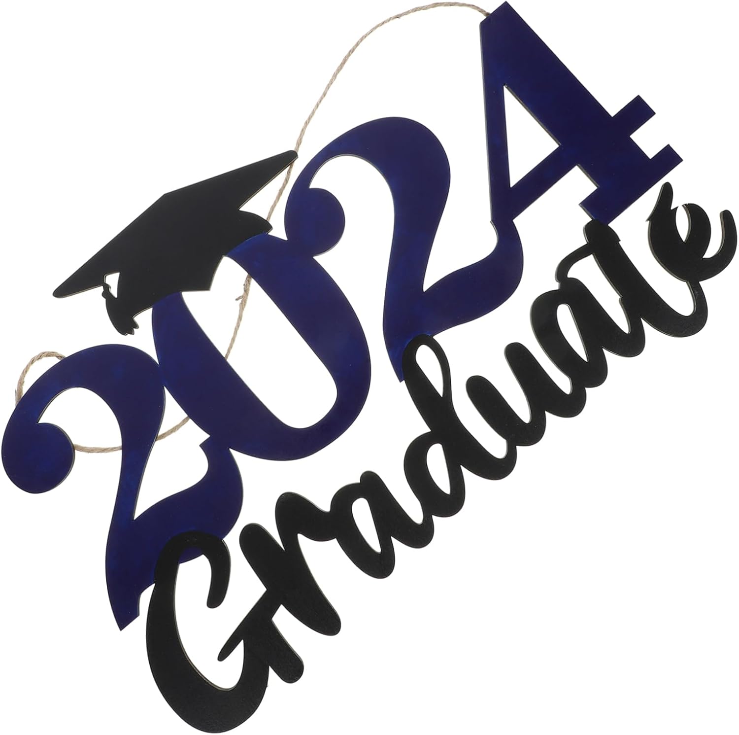SHOWERORO Graduation Hanging Sign Photo Booth Prop Wooden Decorative Tag for Graduation Party Versatile Wall Decor for Home School and Celebration Events