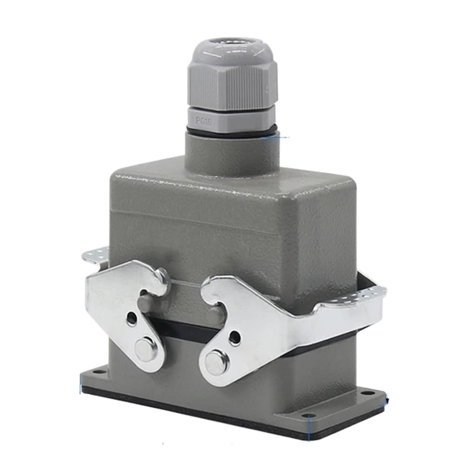 Connecteur de fil étanche industriel robuste 10 broches 16A résistant aux chocs