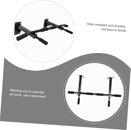 Miniatura 3 de VANZACK Barra de dominadas, bandas de ejercicio de pared, barra de dominadas, estación de fuerza al aire libre, barra de dominadas ajustable, barra