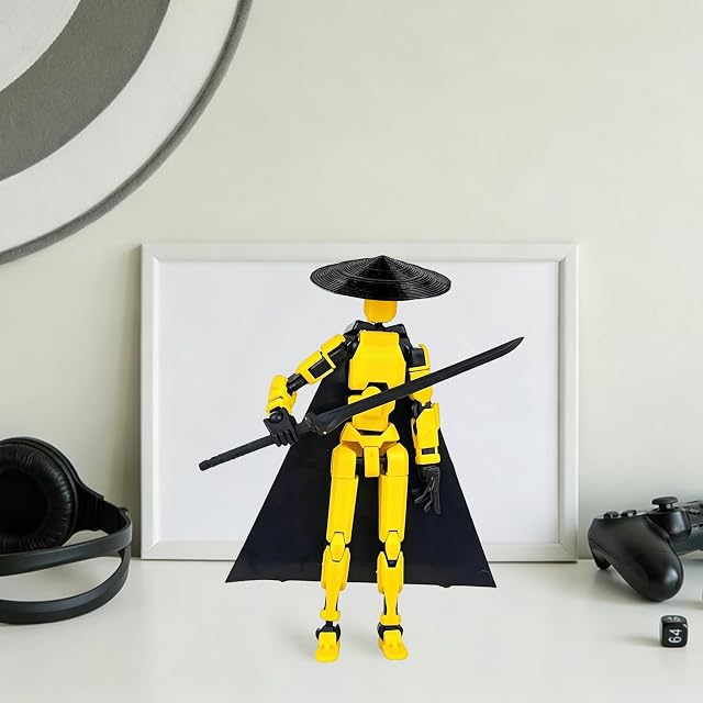 Foto 4 de 7 de TENGMEIHUIO Figura de acción T13 Impresa en 3D multiarticulada móvil maniquí 13 Figura de acción Titan13…