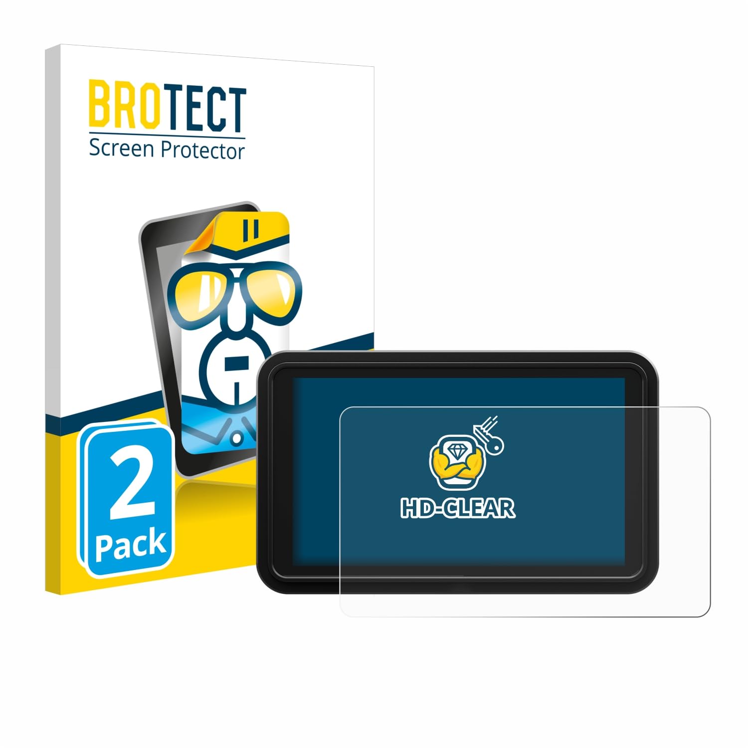 brotect Pellicola Protettiva per Atomos Shinobi 2 Protezione Schermo (2 Pezzi) [Trasparente, Anti-Impronte]