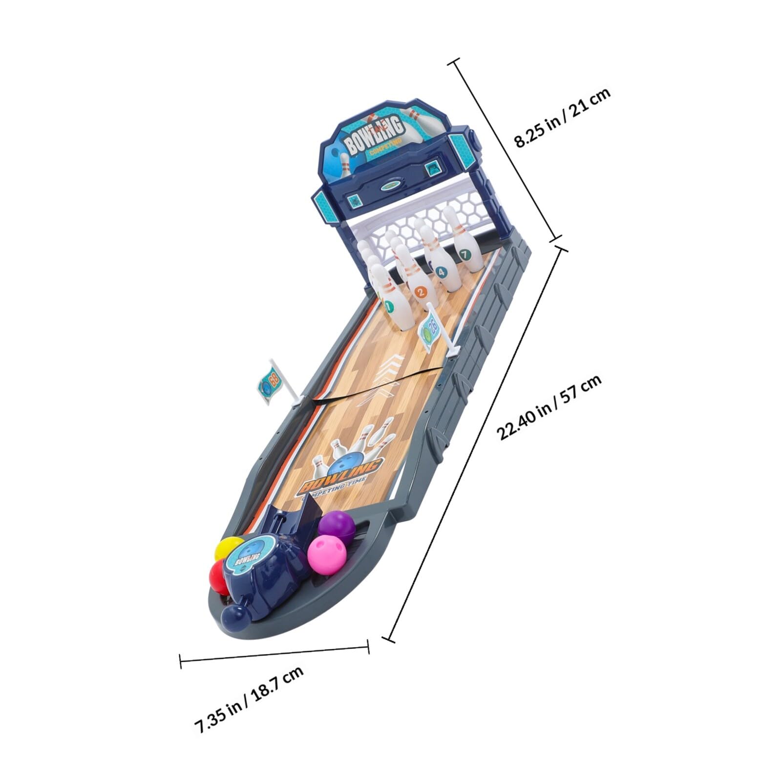 Ensemble de Jeu de Bowling pour Garçon et Filles, 1 Set Abs, D'intérieur