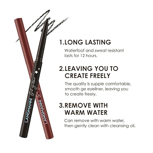 Miniatura 9 de Pure Vie Juego de maquillaje sorpresa todo en uno para regalo navideño, paquete esencial de iniciación que incluye paleta de sombras de ojos, lápiz