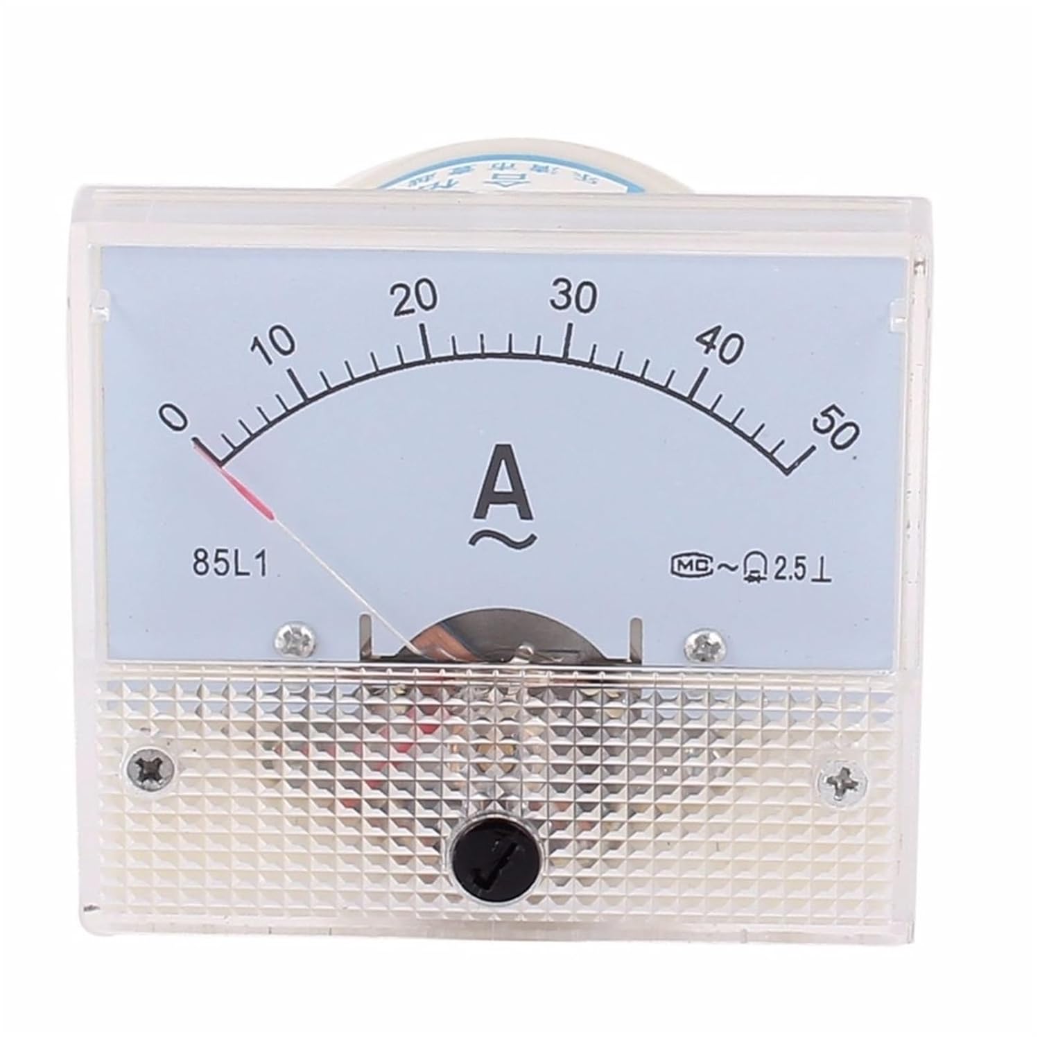 AC Analog Meter Panel 1A 2A 3A 5A 10A 15A 20A 30A 50A AMP Current Ammeters 85L1 0-50A Gauge 64 * 56MM(AC 0-15A)