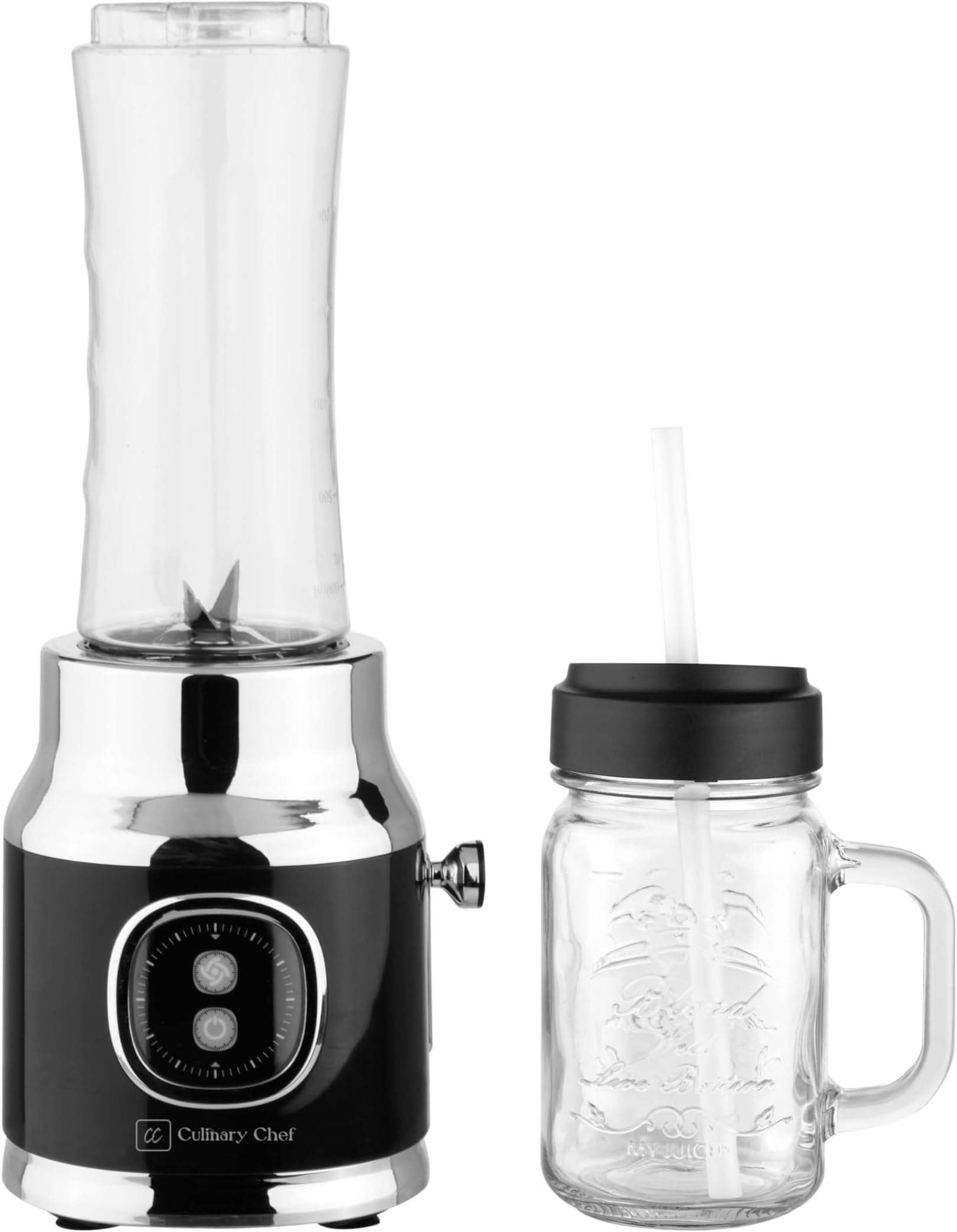 FRIGIDAIRE ESMM100-BLACK 300-Watt Retro Smoothie Maker, Standard, Beige
