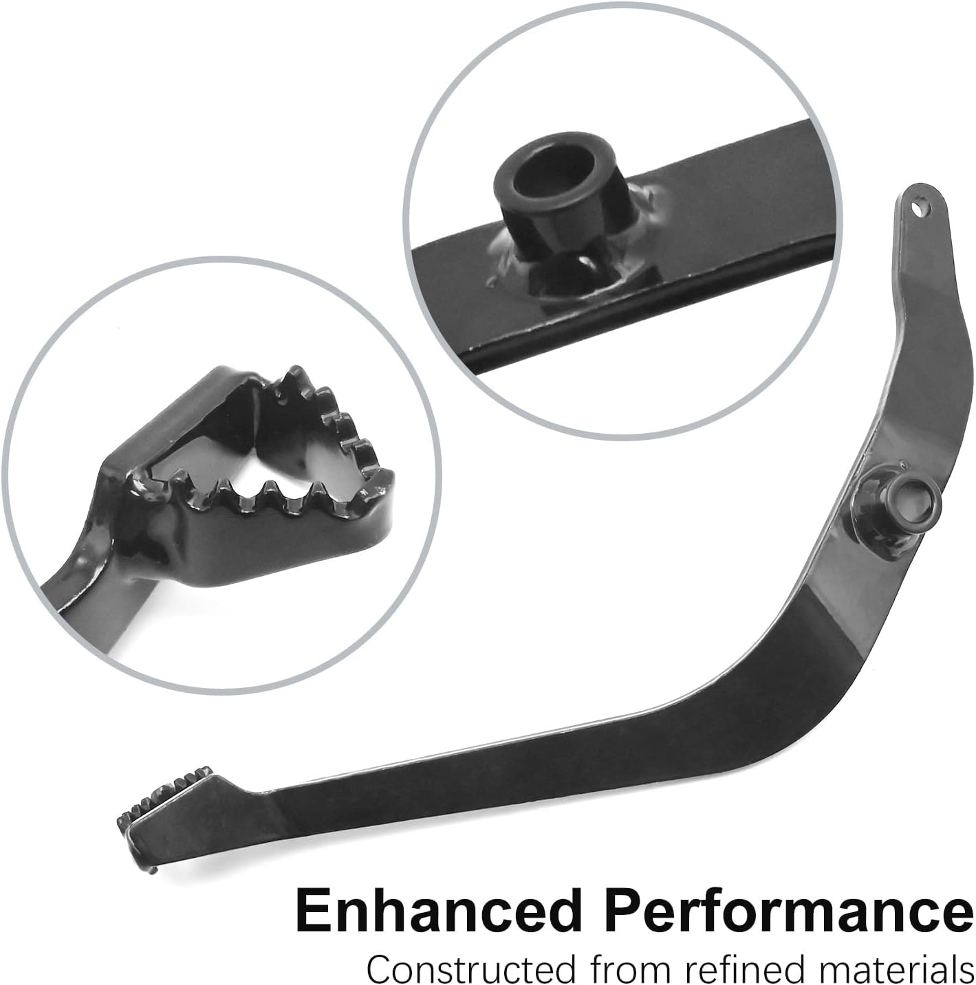 6 Pieces Motorcycle Back Brake Foot Lever Rear Foot Pedal Connection Rod Kit, Replacement for Yamaha PW80 Motorcycle Model