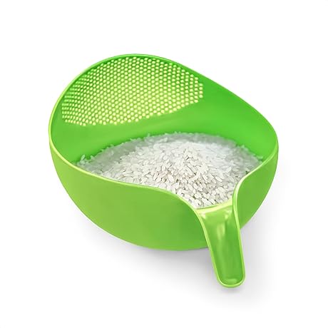 Colander for Kitchen Rice Washer Strainer