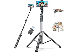 Kaiess 67" Phone Tripod & Selfie Stick