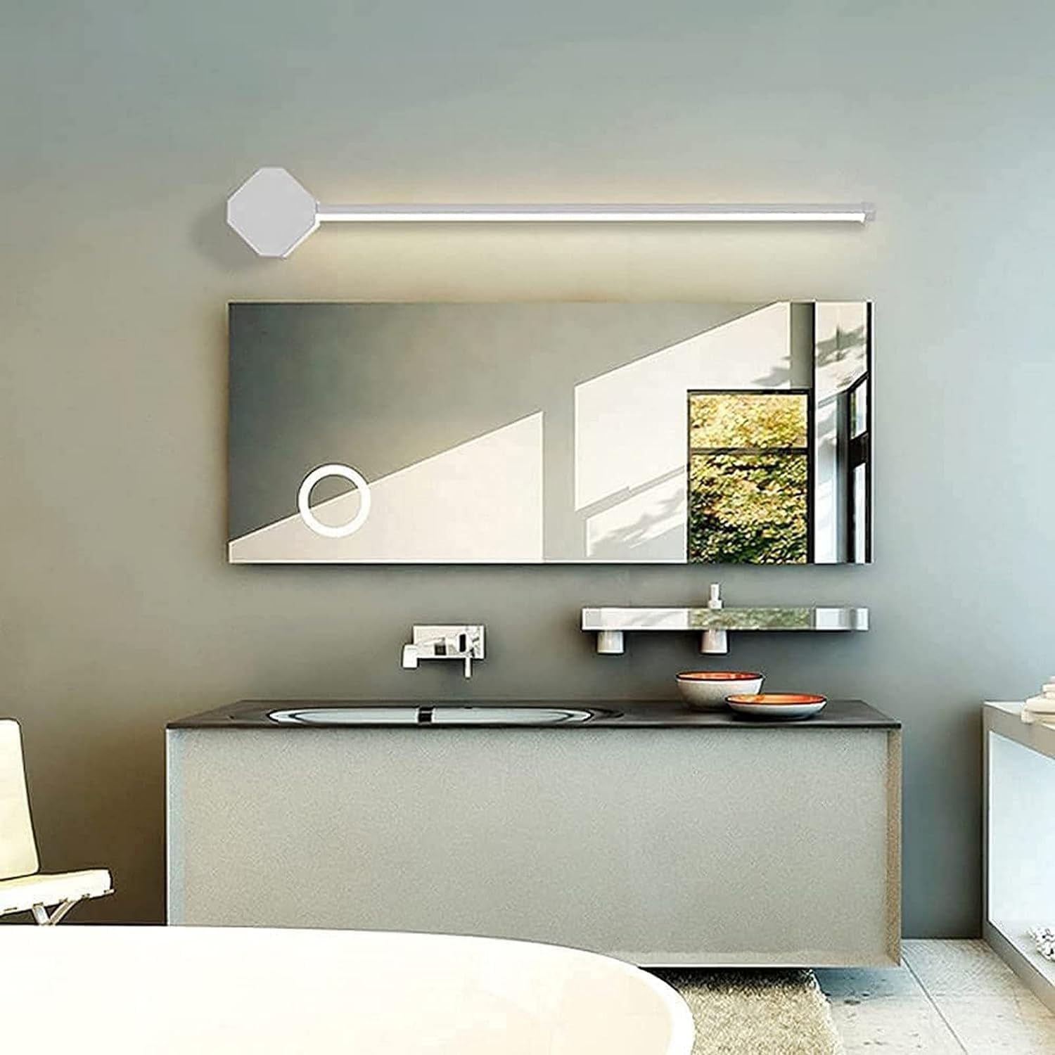 Lampe murale de salle de bains LED pour illuminer vos miroirs avec élégance chaque matin