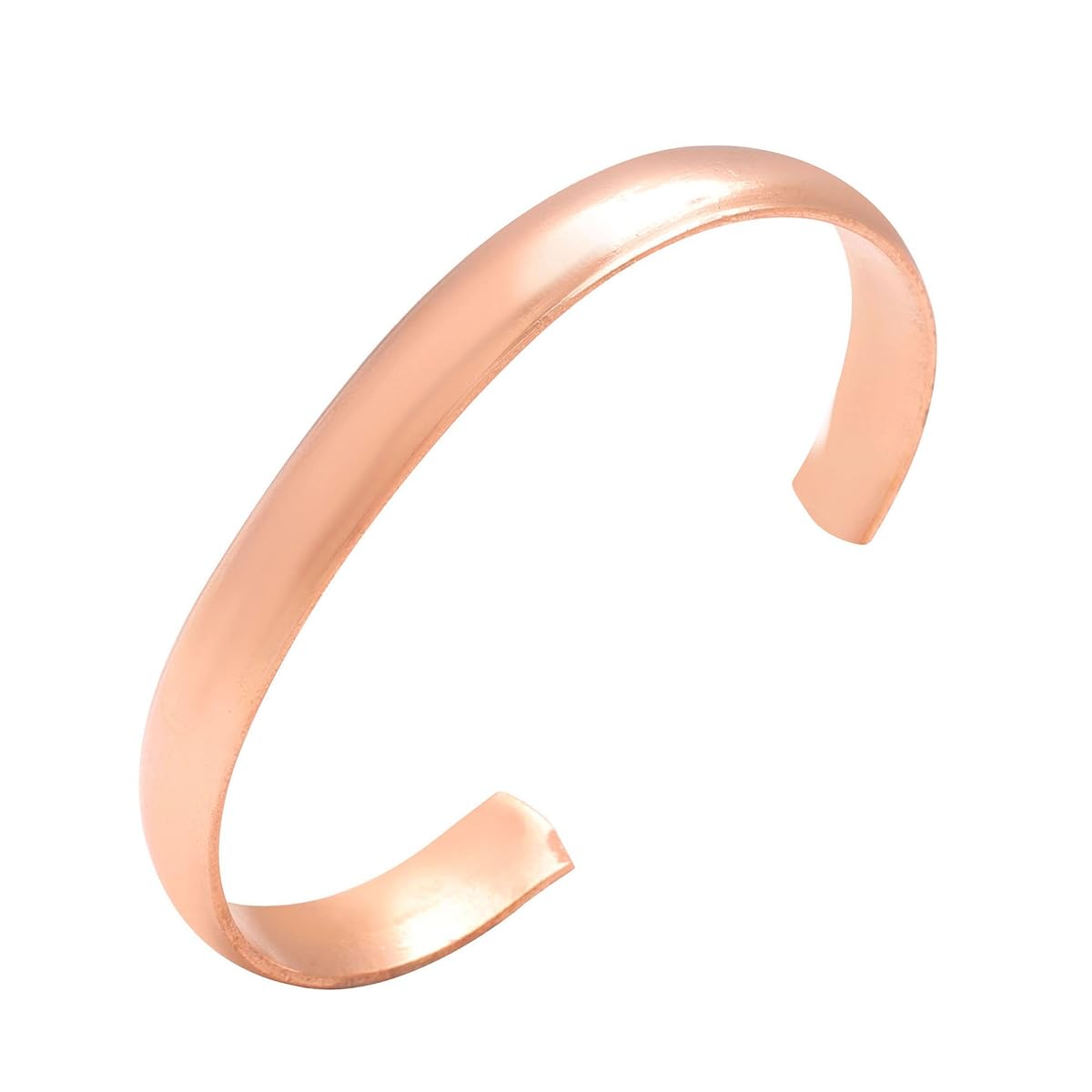 Memoir Copper Band Health benificial free size Adjustable Bangle Bracelet Cuff