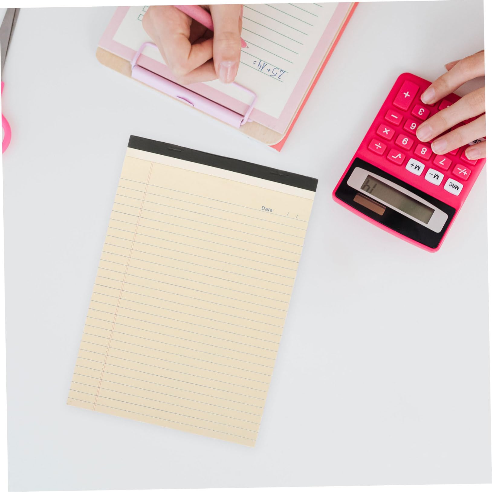 SHINEOFI 4piezas Cuadernos Rasgables Mano Blocs de Notas Bolsillo para Oficina Material de Oficina Cuaderno Escolar Lista de Tareas para Planificación Horaria