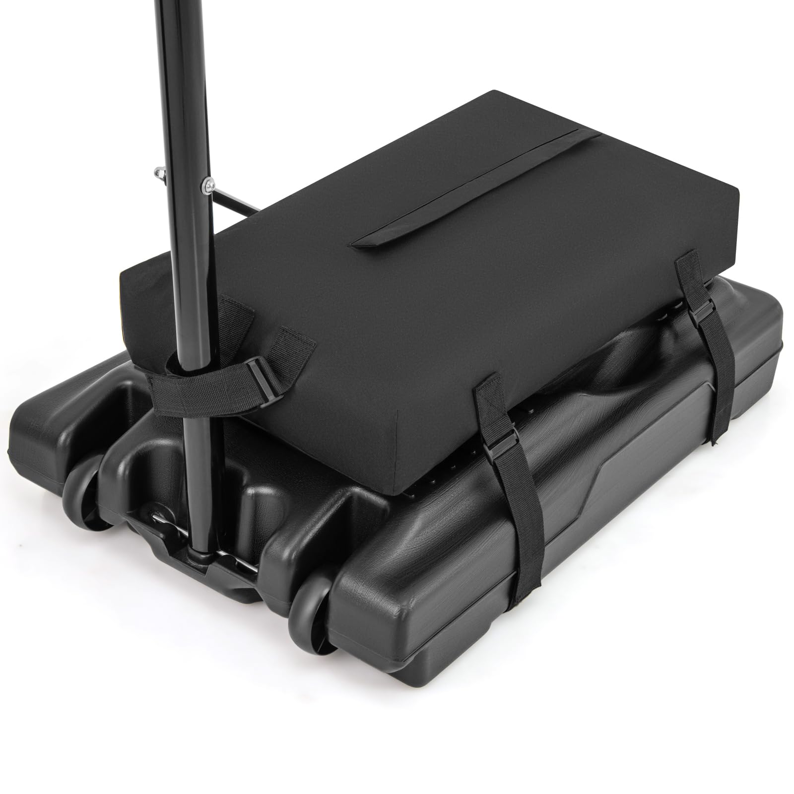 Goplus Basketball Hoop Sandbag, Indoor Outdoor Heavy Duty Weighted Bottom Anchor for Portable Basketball Hoops, Weather-resistant Waterproof Windproof