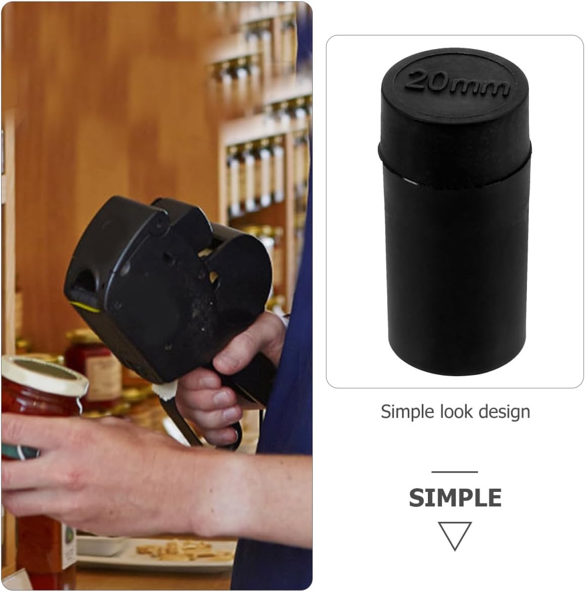 Pricing Ink Roller Replacement Refill Black for Price Tag Guns