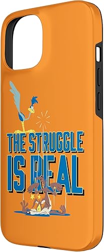 Vista 11 de Funda para iPhone 13 Looney Tunes Roadrunner la lucha es real