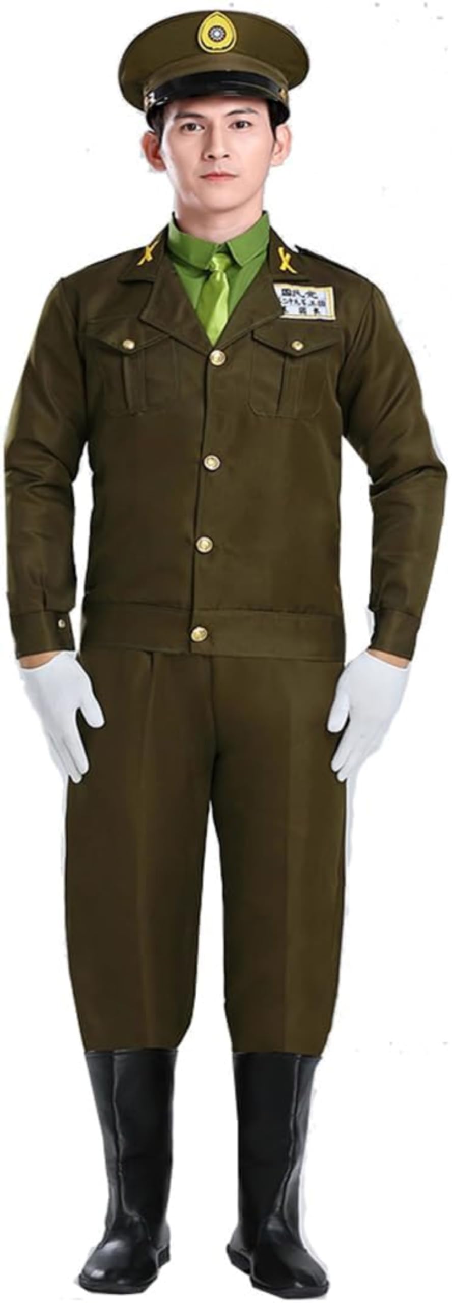 Amazon.co.jp: 軍官セットメンズ レディース 軍服 制服 コスプレ