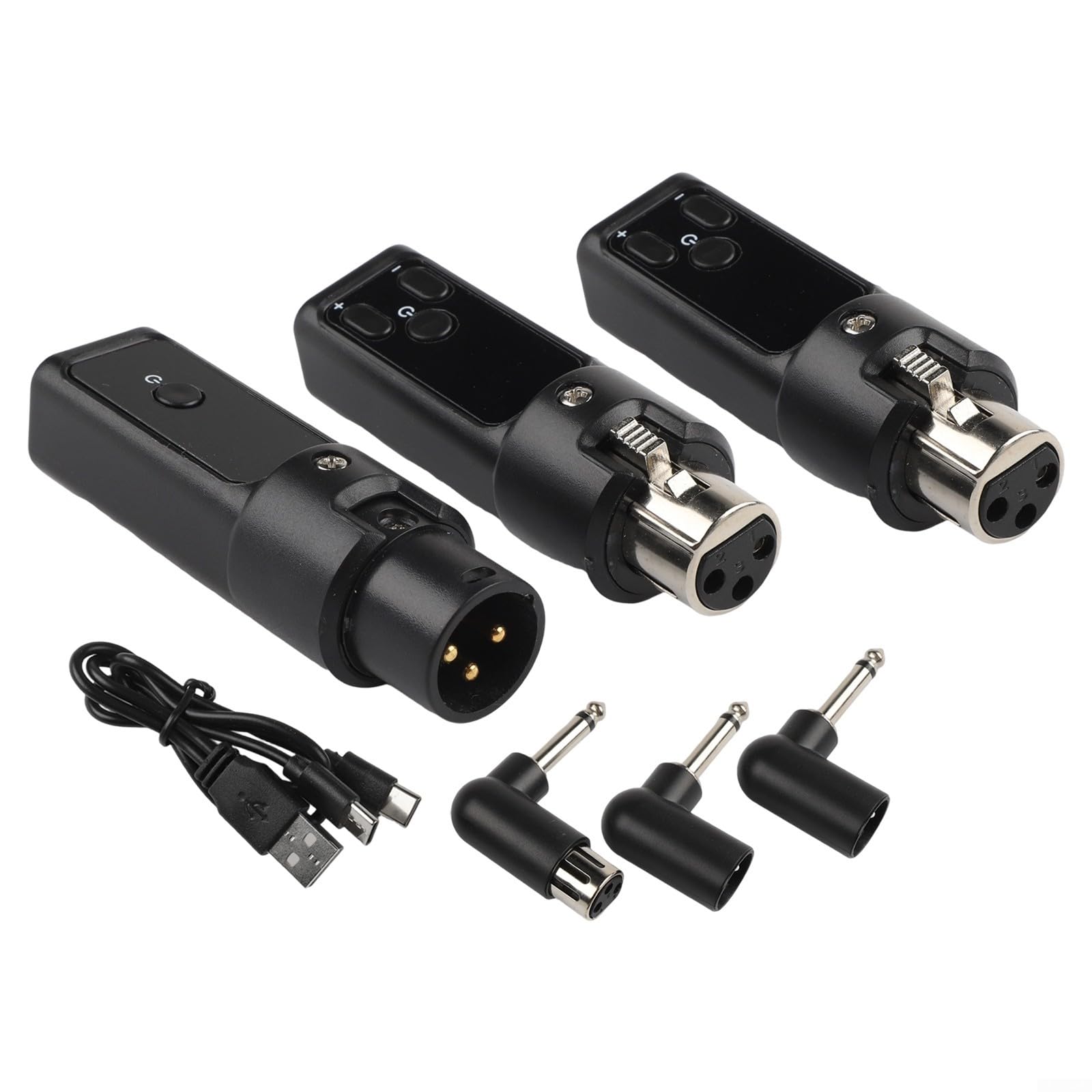 Microfono Wireless XLR per Dinamici 30m Microfono Wireless(2 for Dynamic)
