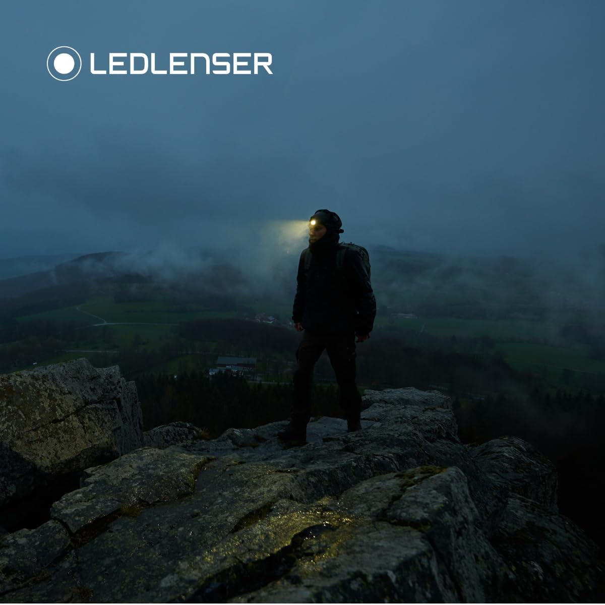 Ledlenser MH10 SE Akku-LED-Stirnlampe, 600lm, 150m Leuchtweite, IP54, 158g | Fokussierbar, bis zu 120h Leuchtdauer, rotes Rücklicht, inkl. Farbfilter & Gürteltasche, ideal für Camping, Angeln & Wandern