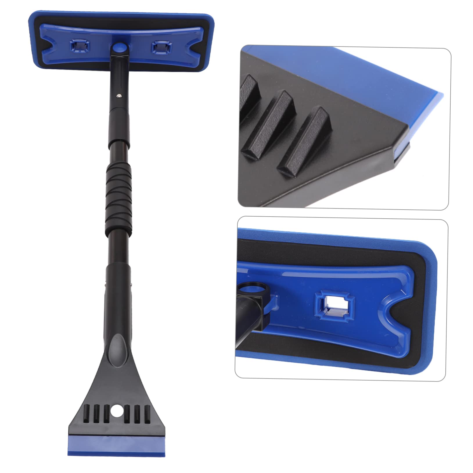 UPKOCH Grattoir à Neige pour Voiture, 1 Set, Alliage D'aluminium Eva, Bleu