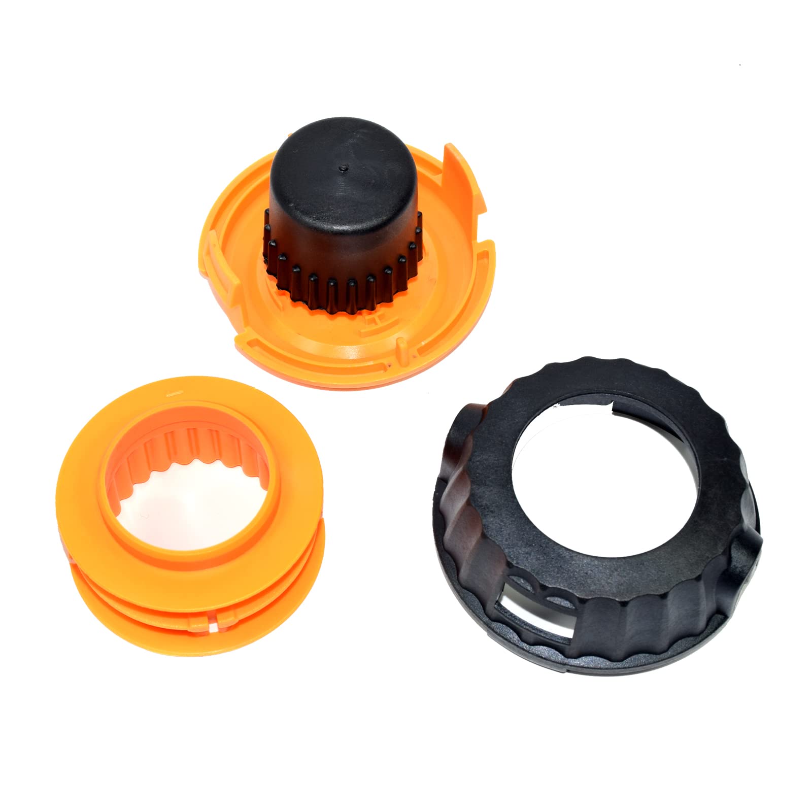 Bobina Filo Per Decespugliatore McCulloch &ndash; Ricambio Per B26PS, T26CS, MT260CLS &ndash; Testina Nero/arancio