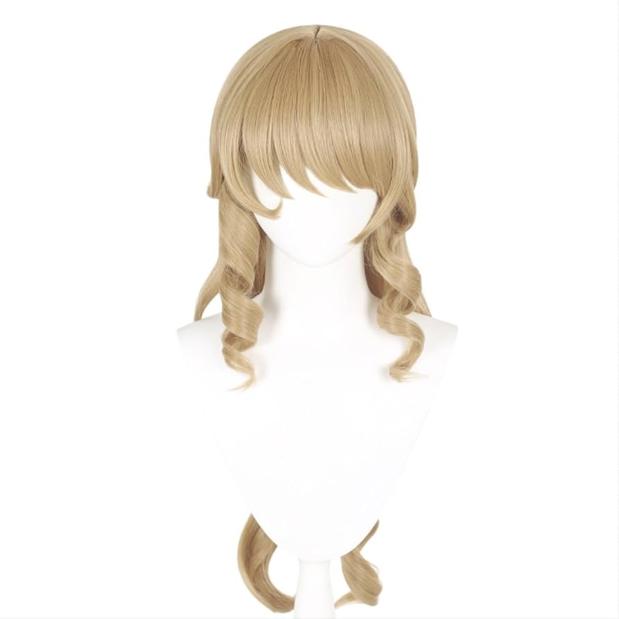 Amazon.co.jp: 原神コスプレウィッグ ナヴィア ウィッグコスプレ