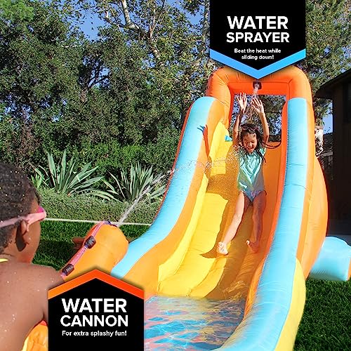 image for Sportspower My First Inflatable Water Slide - Heavy-Duty Outdoor Slide