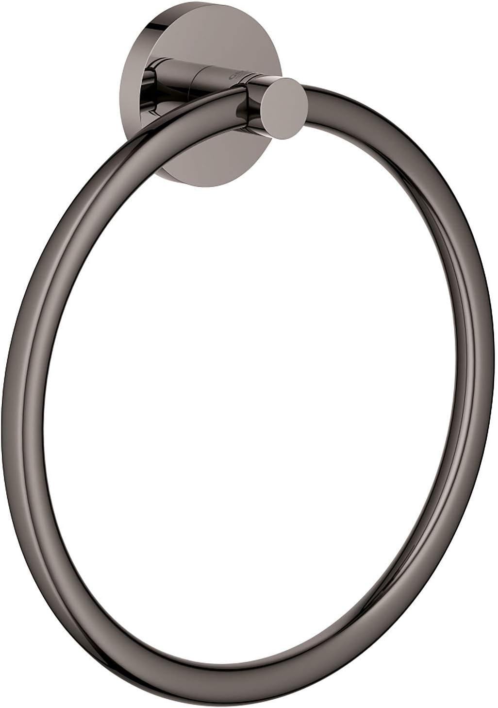 Essentials New Towel Ring Hard Graphite 40365A01