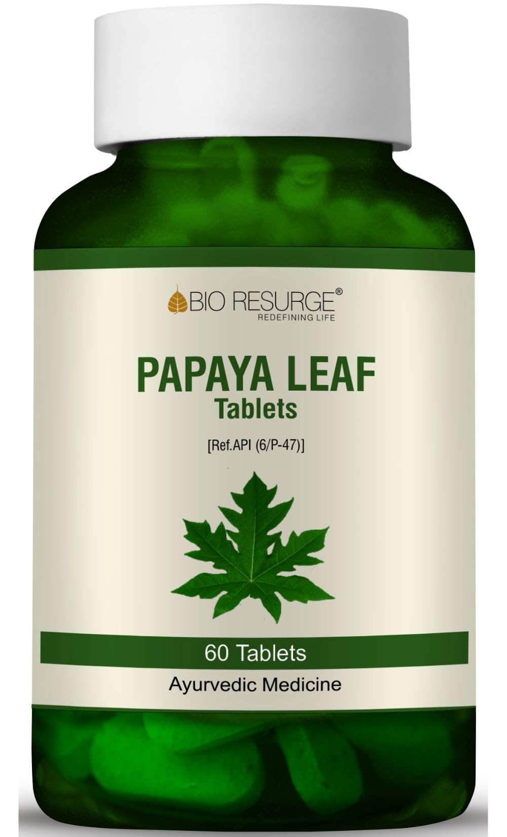 Bio Resurge Papaya Leaf Extract Ayurvedic Manages Platelets Digestion Immunity 60 Tablets 750 mg (B0CCHWMW2J) Amazon Price History, Amazon Price Tracker