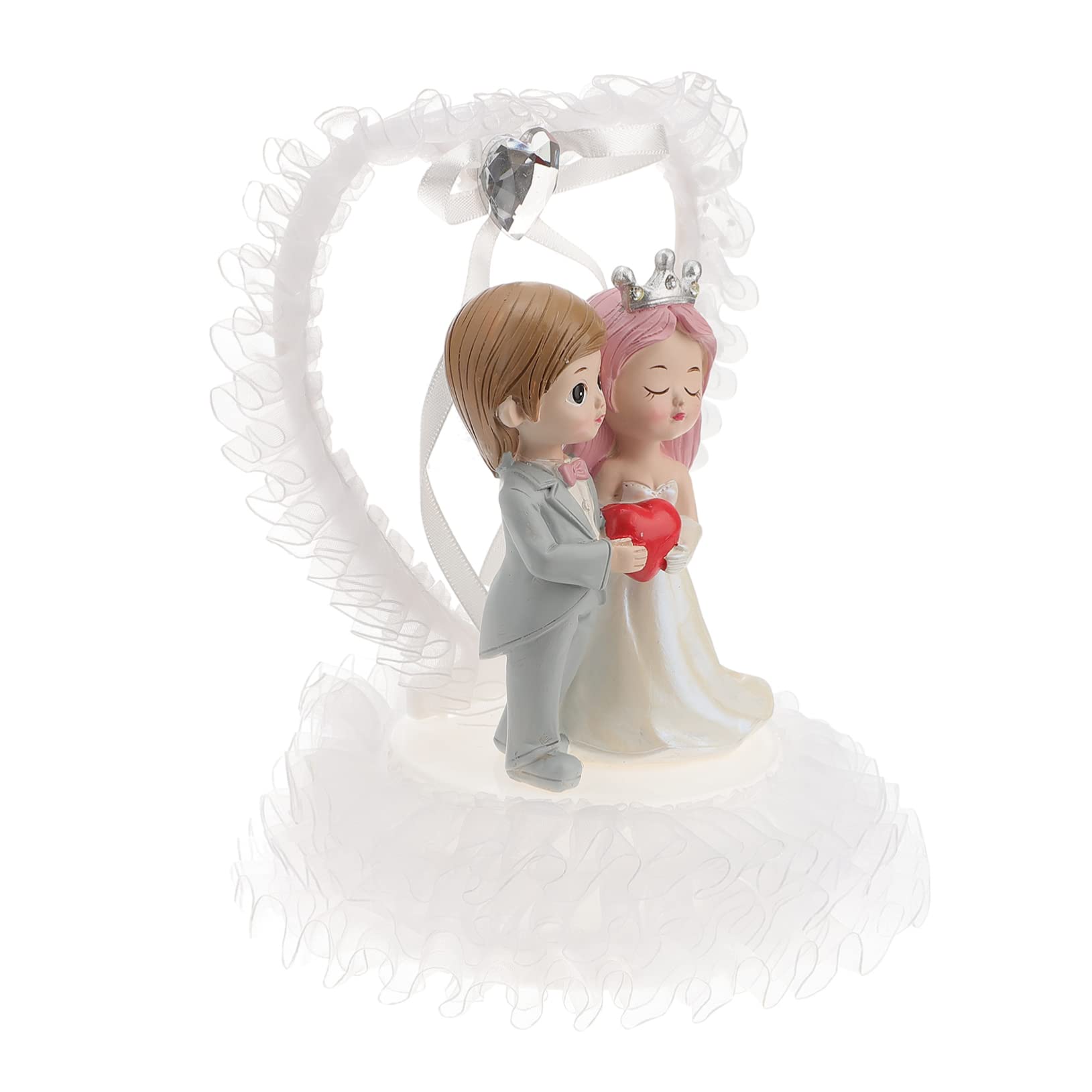 Tortenaufsatz Aus Rosenblütenharz Für Paare Dekoration Für Hochzeitstorte Für Braut Und Bräutigam Hochzeitsdekoration