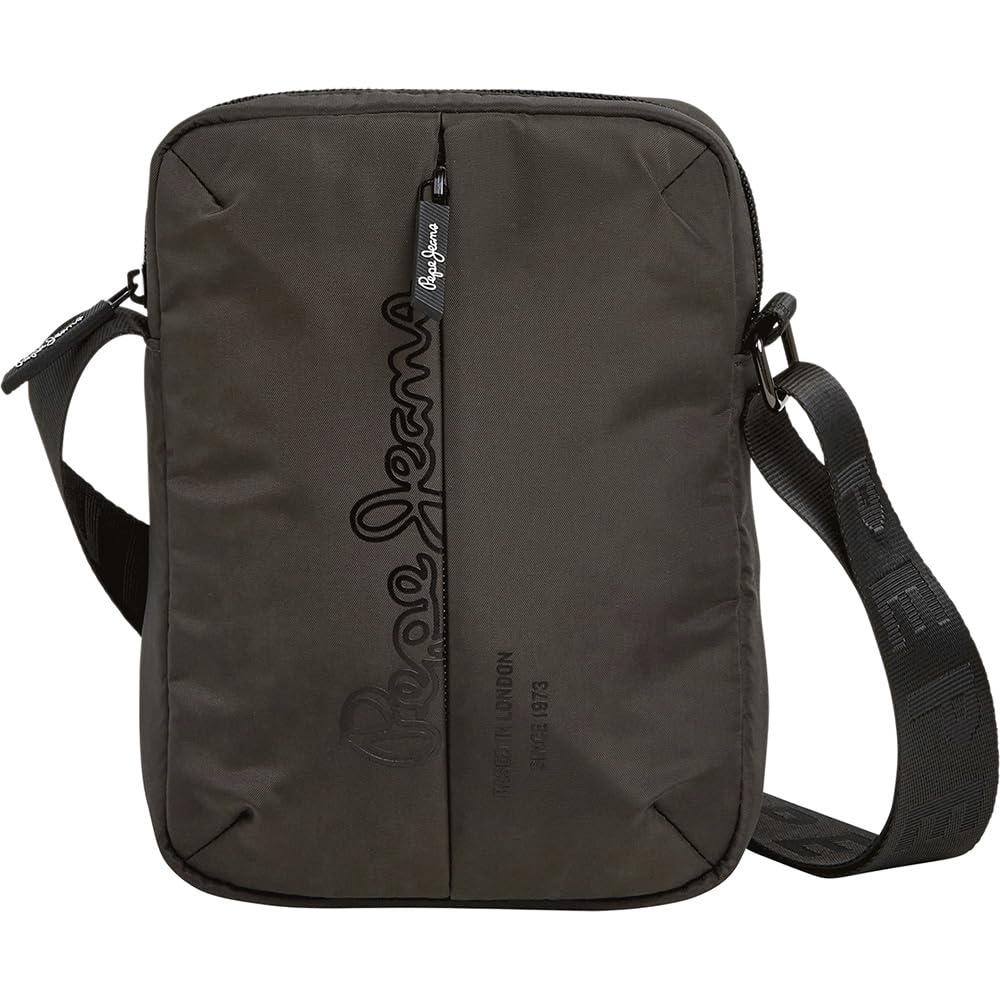 Pepe Jeans Men's Wayne CORE Bag, Grey (Dark Grey), One Size