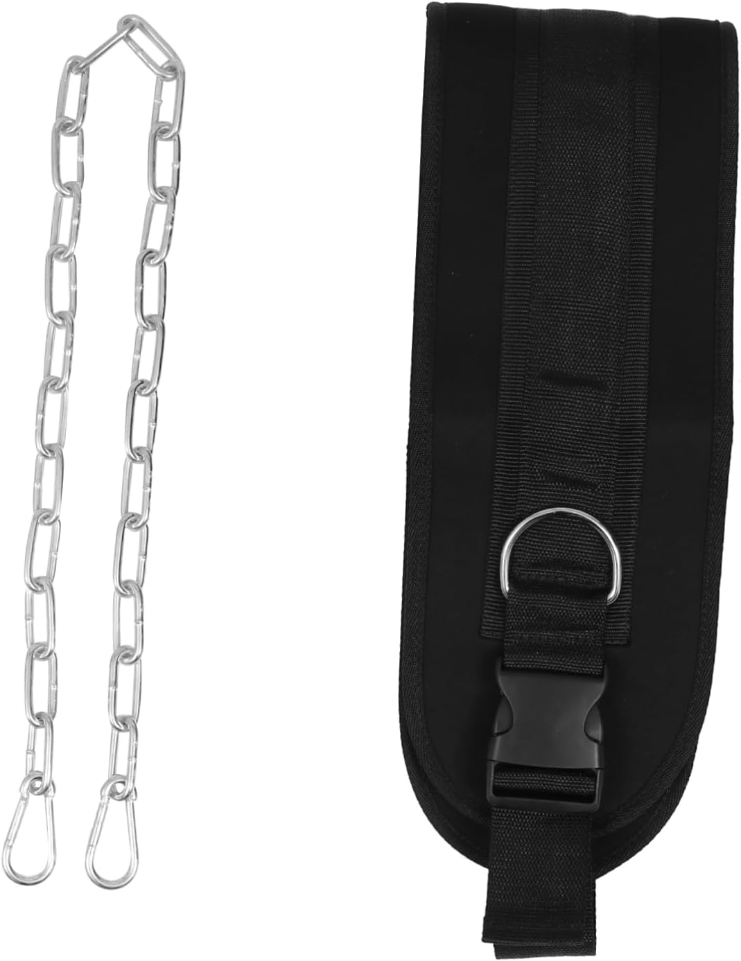 BESTonZON 1Pc Weightlifting Waist Belt Chain for Men Durable Resistance Equipment for Strength Training for Pull Ups Dips Weight Exercises for Fitness