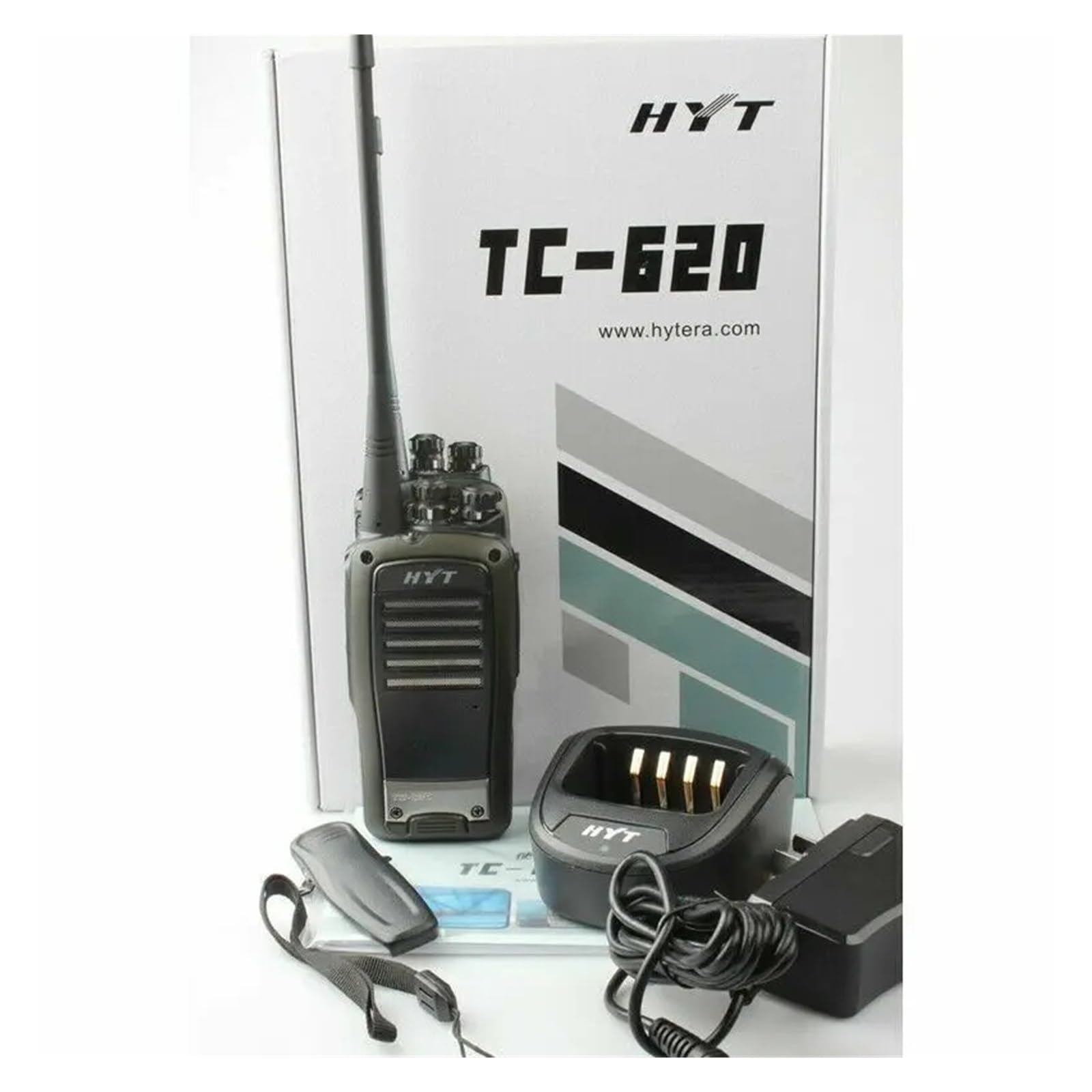 HYT TC-620 VHF UHF Transceptor Dos Radio cautelosa Walkie Talkie de Largo Alcance 5W 10KM para embarcaciones(400 to 420MHz)
