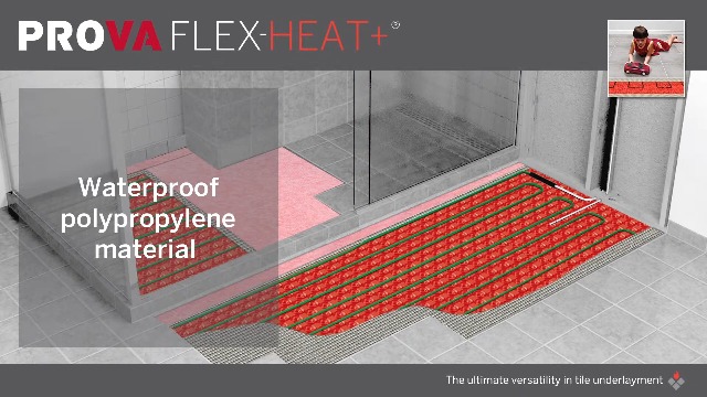 Amazon.com: Prova TT8006RED15 Flex-Heat, Lightweight Floor Heating