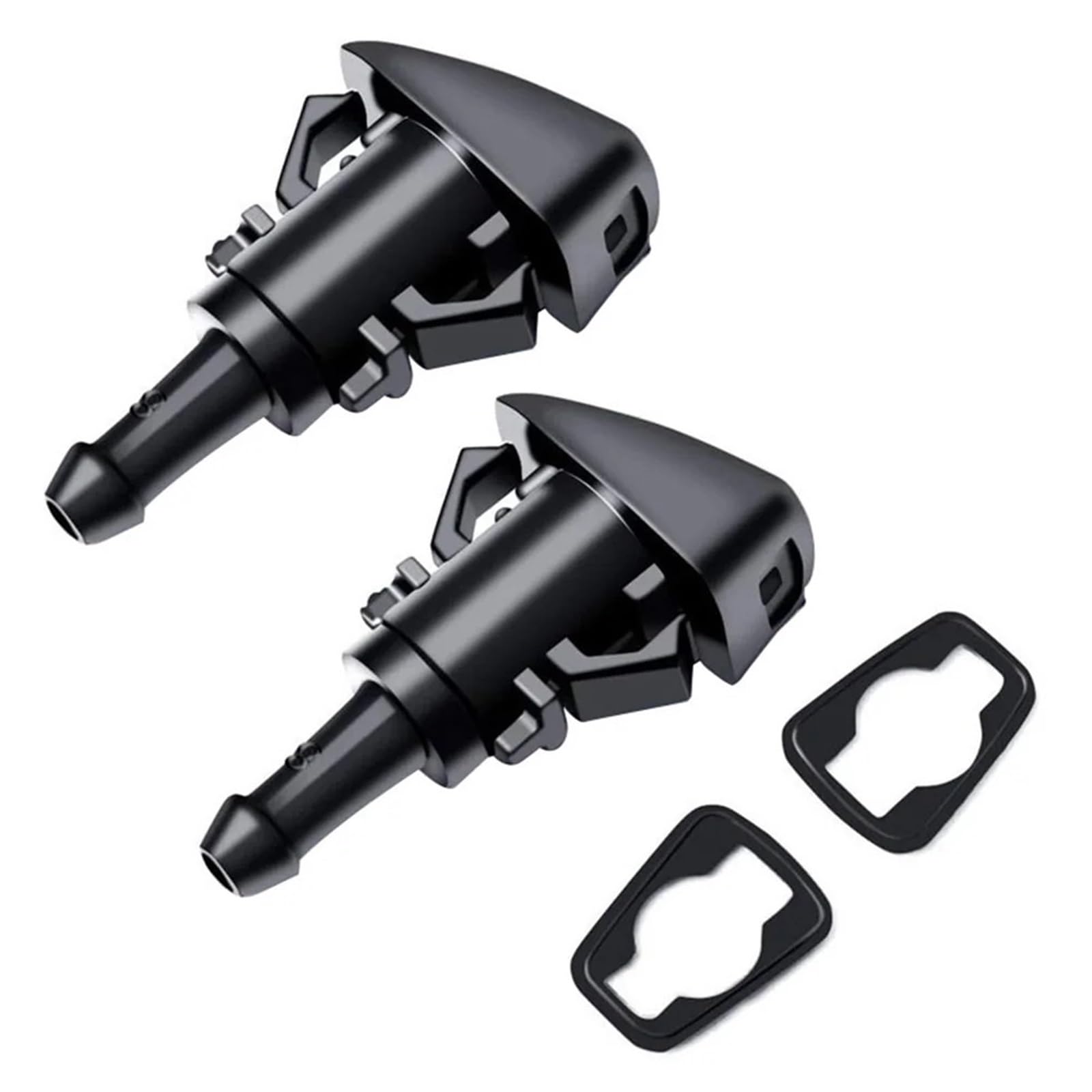 Pacgydk One Color Car Windshield Nozzles Fit For Chrysler Fit For Dodge Avenger Journey Caliber 2Pcs Windshield Washer Wiper Nozzles Spray Jet 5303833Aa