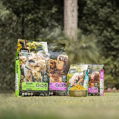 Miniatura 10 de Nature's HUG Alimento seco para perros, razas medianas y grandes, bolsa de 20 libras, receta de pollo, sin granos e hipoalergénico, apoya la salud