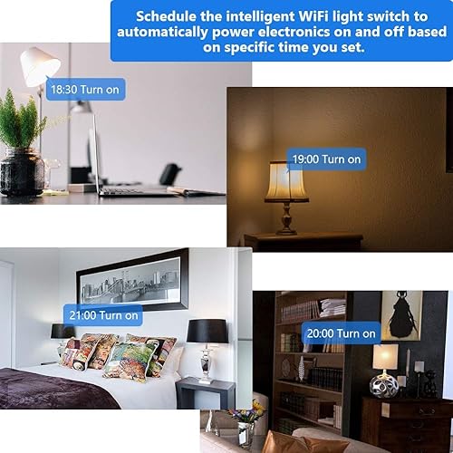 Miniatura 3 de Dioche Enchufe de bombilla inteligente E27E26, adaptador de bombillas LED Wi-Fi, convertidor de base, temporizador, adaptador de lámpara, enchufe de