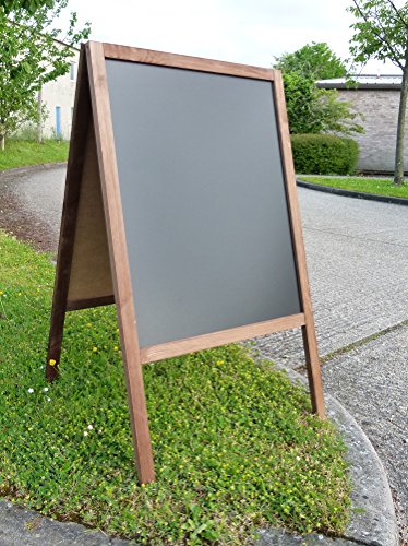 Kundenstopper DWA Plakatständer mit Kreidetafel für Gehweg