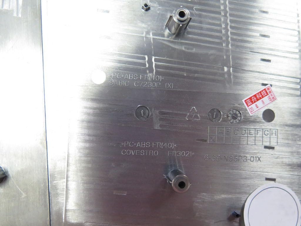 GAOCHENG Laptop Bottom Case for CLEVO N850HP N857HP N850HP6 N857HP6 6-39-N85P3-011 Black Metal