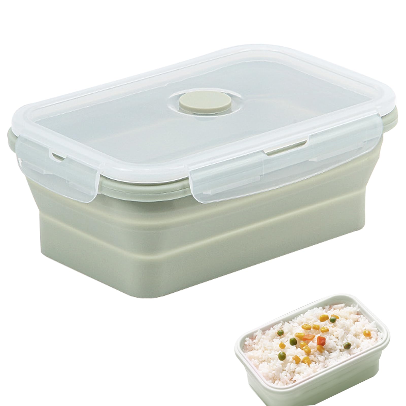 Amazon | EsiFare タッパー 折りたたみ シリコン 800ml シリコン 容器