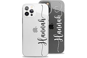 Liana Phone Cases compatible with iPhone - Custom Name Clear Case