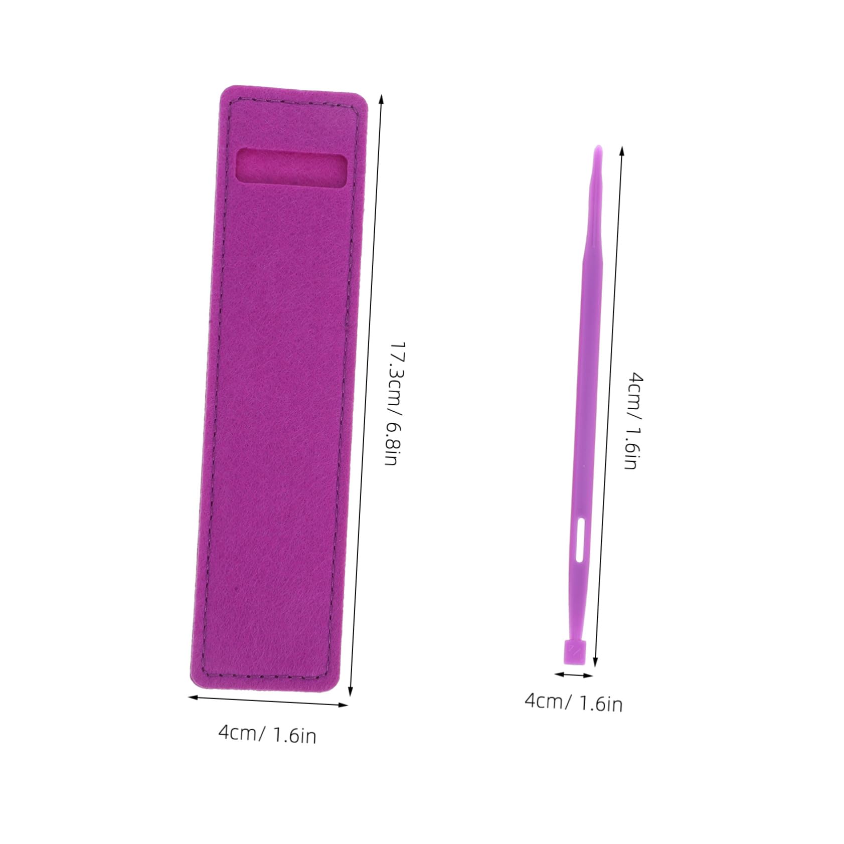 Veemoon Beginner's Sewing Kit Sewing Tool Set Portable Felt Bag Organized Kit Threader Needle Holder