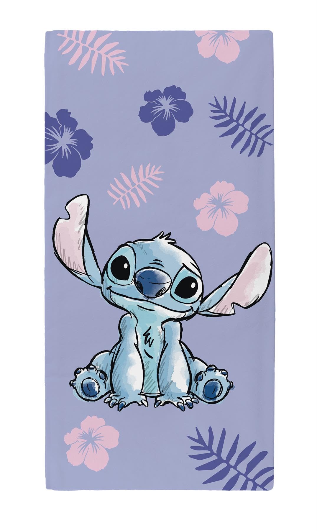 Kampala Hill Disney Lilo & Stitch Beach Towel Kids Swim Bath Towels for Children Gift for Boys Girls 70x140cm