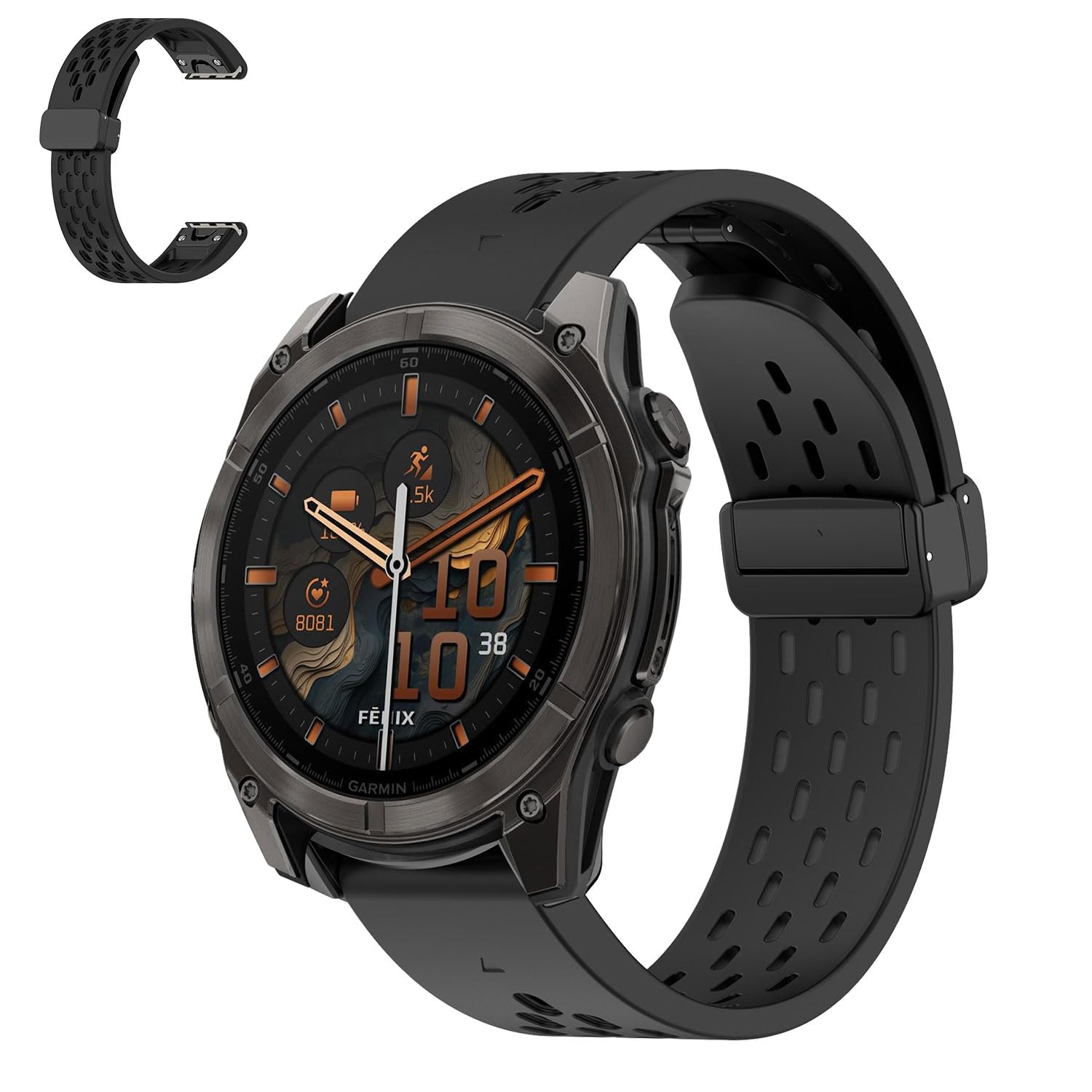 Amazon.co.jp: 交換用バンド ガーミン(GARMIN) fenix 8 Sapphire