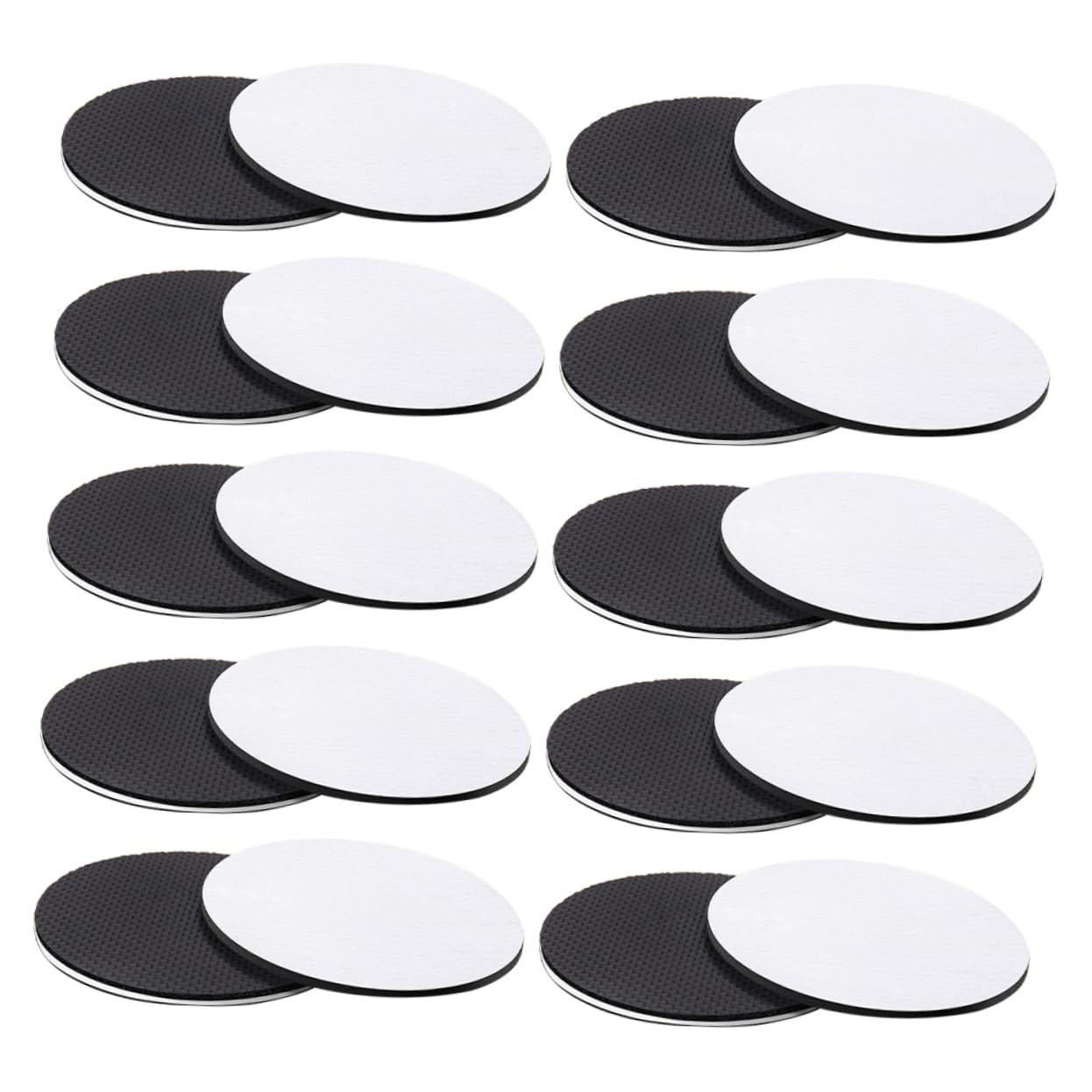 Dessous de verre à sublimation DOITOOL 50 pièces haute absorption pour gobelets