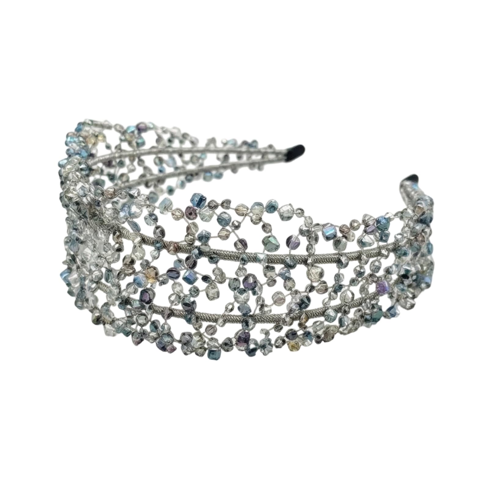Cerchietto Donna Cristallo Fascia Capelli Accessorio Capelli Diadema Eleganza Brillante E Finitura Artigianale Estremità Arrotondate per Comfort